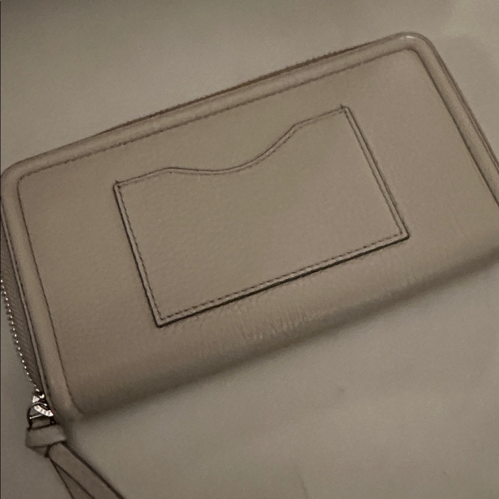 Tory Burch large grey shopper with matching wallet - Picture 3 of 6